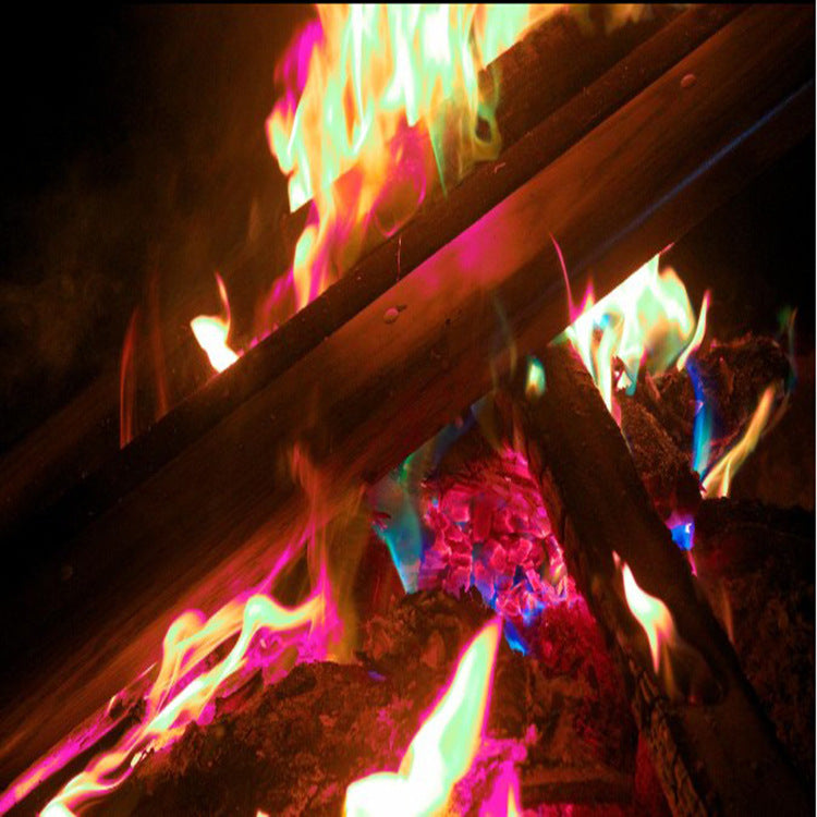 Colored Flame Powder, 25g Pack for Parties and Events